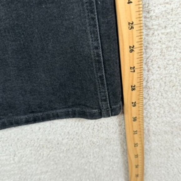 AYR Womens Wide Leg Comfort Stretch Jeans Secret Sauce Black Size 32S Boho Comfy - Picture 8 of 10
